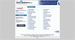 Desktop Screenshot of clickrealestates.com
